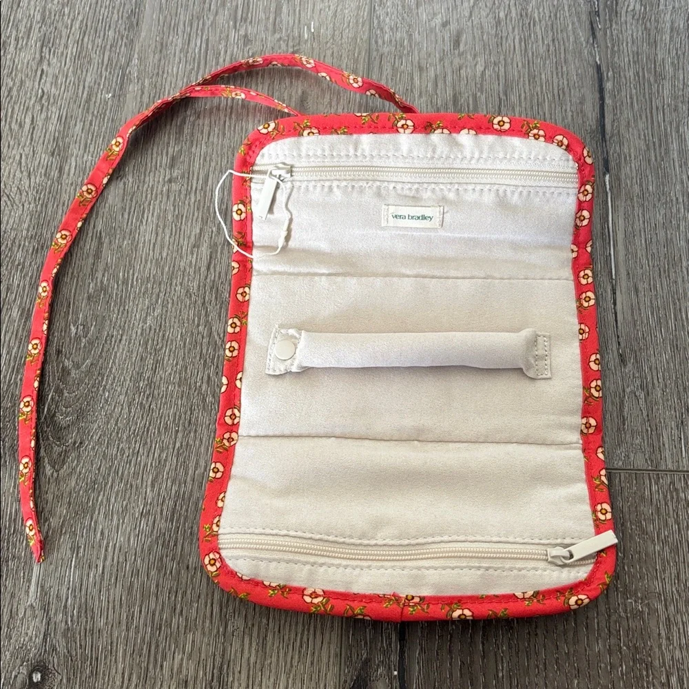 Vera Bradley Jewelry Roll “Tiny Poppies” - Picture 5 of 5